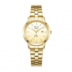 Alexandre Christie AC 1007 Full Gold Lady LDBGPIV